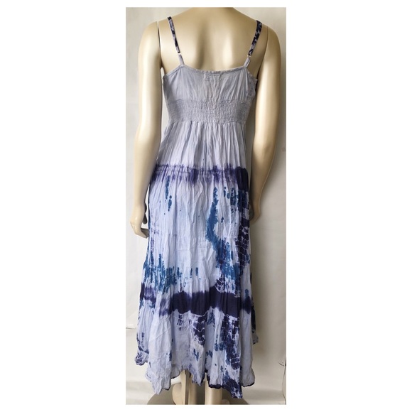 Coline ♥️ Tie Dye Empire Waist Maxi Dress - Picture 6 of 7